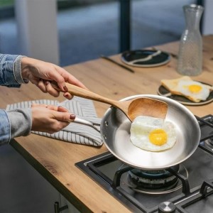 Brigade - Bratpfanne aus Edelstahl 20 cm - LIVOO - MEP157 - Dreifac...