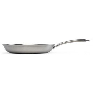Brigade - 28 cm stainless steel frying pan - LIVOO - MEP159 - Tripl...