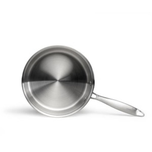 Casserole en acier inoxydable 18/10 Brigade 20 cm - LIVOO - MEP161 - Acier inox. Triply - Tous feux dont induction - Made in Fra