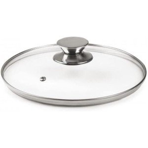 Pot with lid - MENASTYL - 4615455 - Stainless steel - 9 liters - Al...