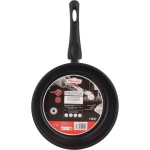 Bratpfanne - MENASTYL - 6020246 - Edelstahl - 24 cm - Für alle Herd...