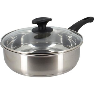 Sauté pan - MENASTYL - 6020248 - Stainless steel - 28 cm - Suitable...