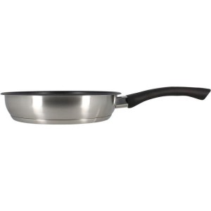 Frying pan - MENASTYL - 6020244 - Stainless steel - 20 cm - Suitable for all hobs including induction