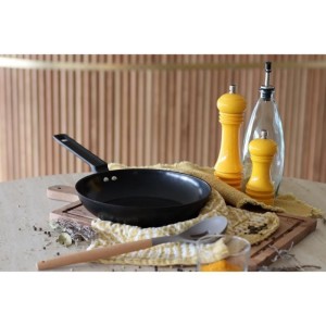 Frying pan - MENASTYL - 6020636 - Forged aluminum - 24 cm - Black -...