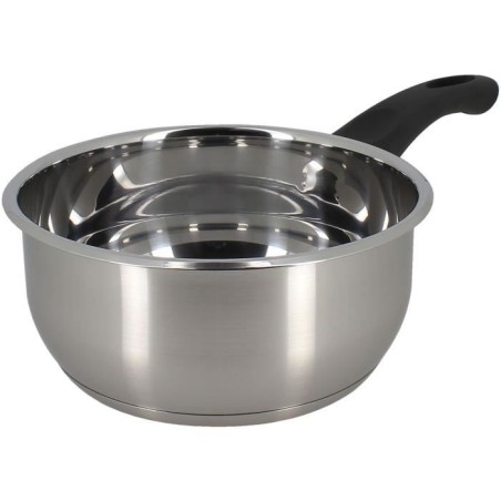 Casserole - MENASTYL - 6020242 - Stainless steel - 18 cm - Suitable for all heat sources including induction
