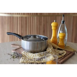 Auflaufform - MENASTYL - 6020242 - Edelstahl - 18 cm - Für alle Herdarten geeignet, auch Induktion