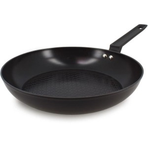Frying pan - MENASTYL - 6020638 - Forged aluminum - 28 cm - Black - Suitable for all hobs including induction