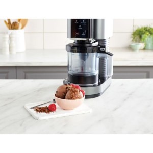 Machine a glaçes NINJA - Creami NC300EU - 6 programmes - Capacité 473ml - Jusqu'a 1,4L de glace - 3 bols inclus