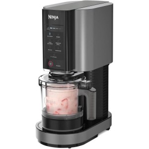 Machine a glaçes NINJA - Creami NC300EU - 6 programmes - Capacité 473ml - Jusqu'a 1,4L de glace - 3 bols inclus