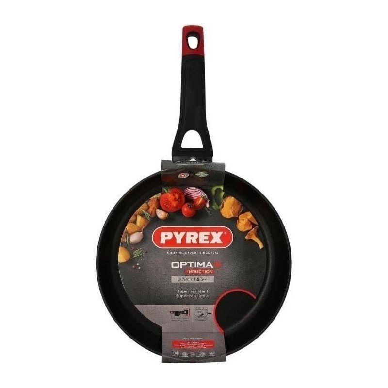 Bratpfanne - PYREX - 1455019 - Geschmiedetes Aluminium - Antihaftbe...