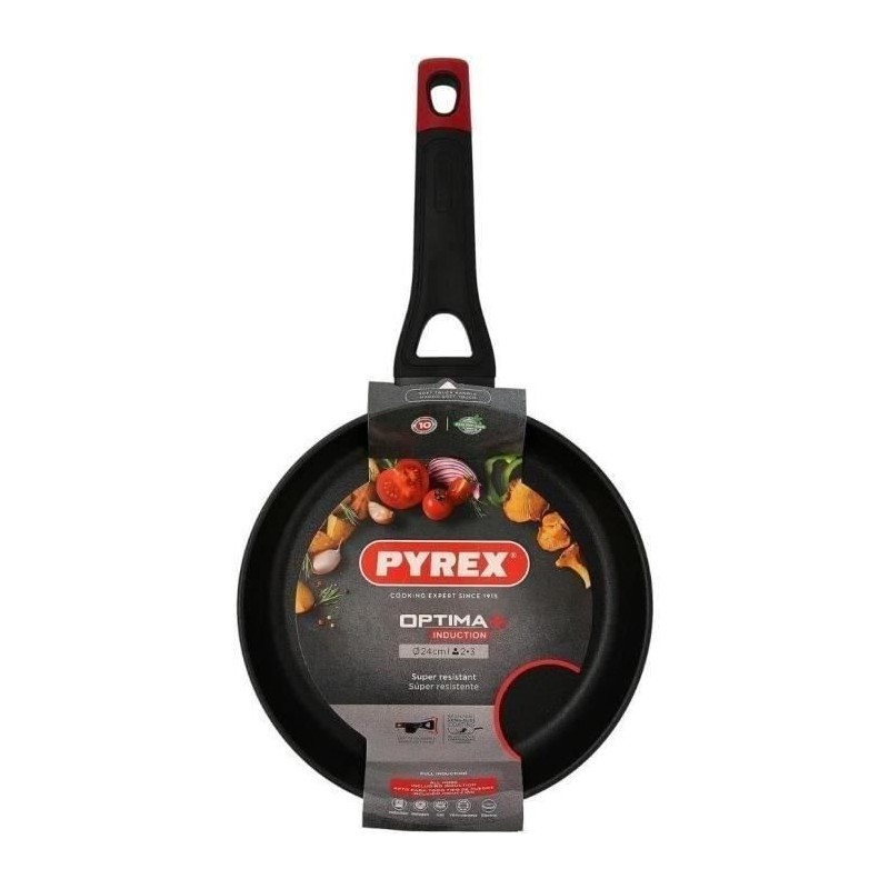 Bratpfanne - PYREX - 1455017 - Geschmiedetes Aluminium - Antihaftbe...