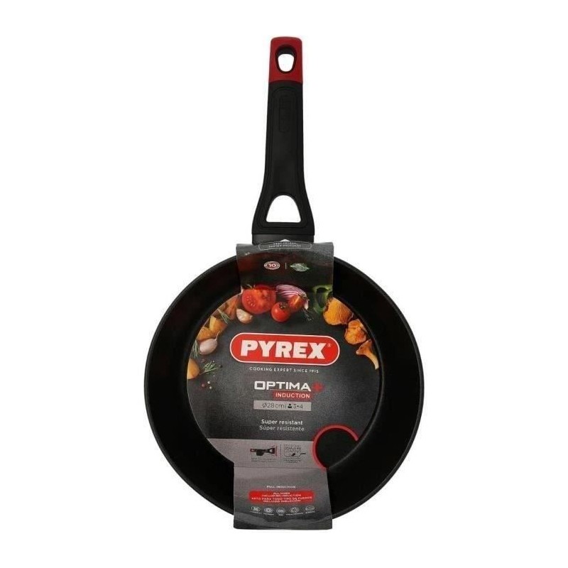 Tiefe Bratpfanne - PYREX - 1455027 - Geschmiedetes Aluminium - Anti...