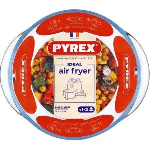 Heißluftfritteusenform - PYREX - 1450140 - Rund - Borosilikatglas -...