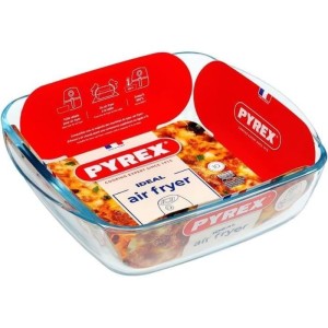 Heißluftfritteusenform - PYREX - 1450142 - Quadratisch - Borosilika...