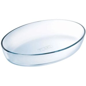PYREX - ESSENTIALS - Oval glass oven dish 35 * 24 cm |  Plates, pla...
