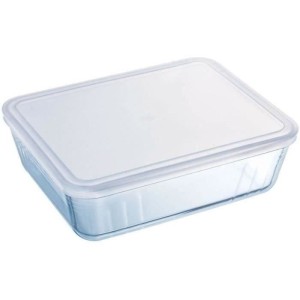 PYREX - 241P000 / 7046 - Rectangular dish with lid - 19cm * 14 cm -...
