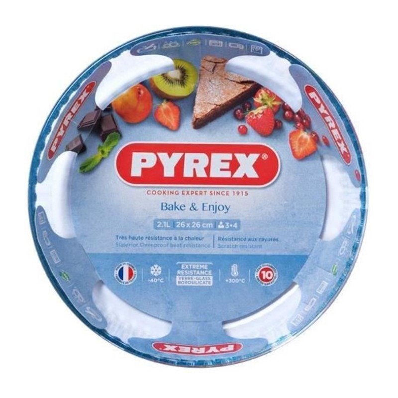 PYREX Moule 4/quart Classic Glassware 26 cm transparent |  Moules  ...