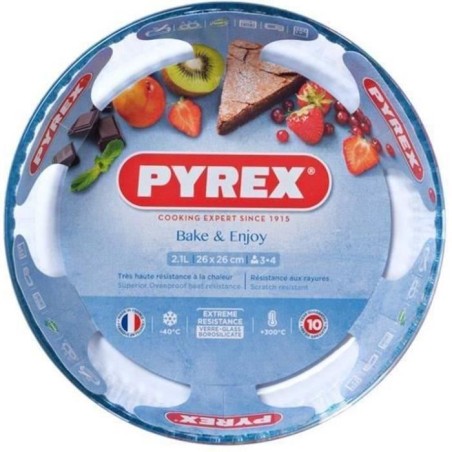 PYREX Moule 4/quart Classic Glassware 26 cm transparent |  Moules  ...