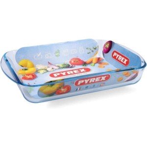 PYREX - ESSENTIALS - Glass lasagna dish 35x23 cm |  Plates, platter...