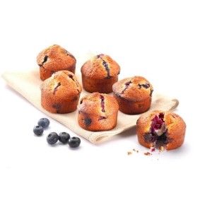 Muffinform - PYREX - 1452001 - Rund - Kohlenstoffstahl - Antihaftbe...