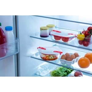 Pyrex - COOK & HEAT - viereckiger Kasten |  Brotdosen, Lebensmittel...