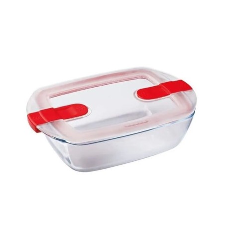 PYREX - COOK & HEAT - Rectangular glass box with lid 28 * 20 cm |  ...