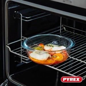 PYREX - COOK & HEAT - Round glass box with lid 20 * 18 cm |  Lunch ...
