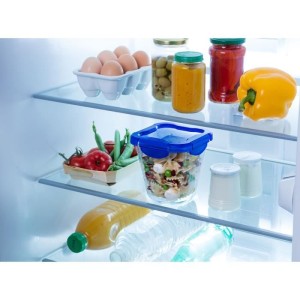 Lot de 3 Boîtes de conservation Pasta Box - PYREX - Cook&Go - Verre - Couvercle étanche - 12x12 cm - 0,8 L