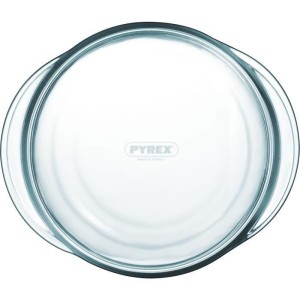 Lot de 2 cocottes - PYREX - Verre - Rond - 2,3 L