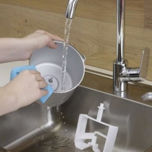 SEVERIN EZ7405 Sorbetiere Yogurt maker 2 in 1 - Innovative function for making ice cream sorbets and yoghurts / brushed stainles