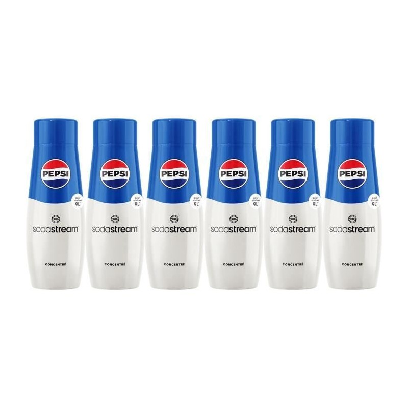SODASTREAM Concentrated PEPSI 440ml Batch of 6