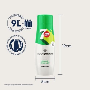 SODASTREAM-Konzentrat 7UP 440 ml 6er-Charge