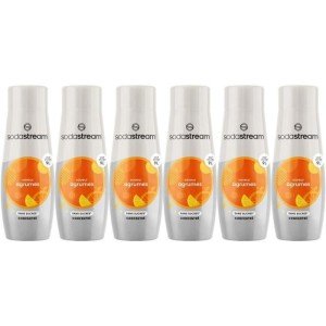 SODASTREAM Konzentrate – 6er-Pack zuckerfreie Zitruskonzentrate – B...