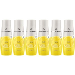 SODASTREAM Concentrates - Pack of 6 Tonic Concentrates - Up to 54L ...