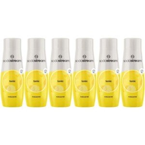SODASTREAM Concentrates - Pack of 6 Tonic Concentrates - Up to 54L ...