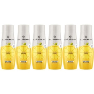 SODASTREAM Konzentrate – 6er-Pack zuckerfreie Zitronenkonzentrate –...