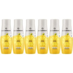 SODASTREAM Concentrates - Pack of 6 Sugar-Free Lemon Concentrates -...