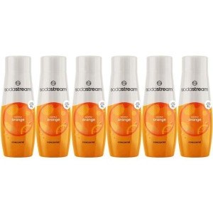 SODASTREAM Konzentrate – 6er-Pack Orangenkonzentrate – Bis zu 54 l ...