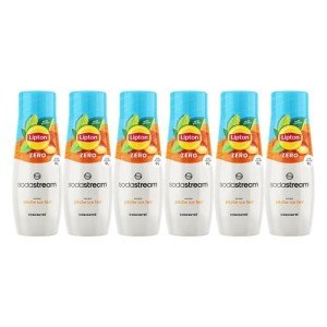 Set mit 6 Lipton-Eistee-Konzentraten, Pfirsichgeschmack, ohne Zucke...