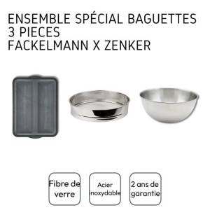 3er-Set Spezial-Baguette-Utensilien - ZENKER