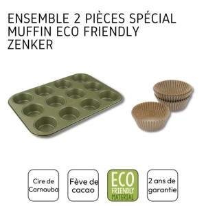 Ensemble 2 pieces spécial muffins - ZENKER - Green Vision