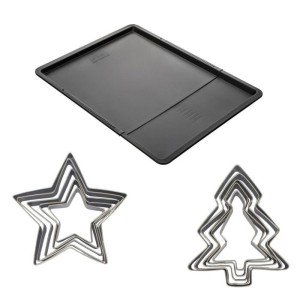 Set mit ausziehbarem Backblech und 10 Ausstechformen - ZENKER |  Öf...