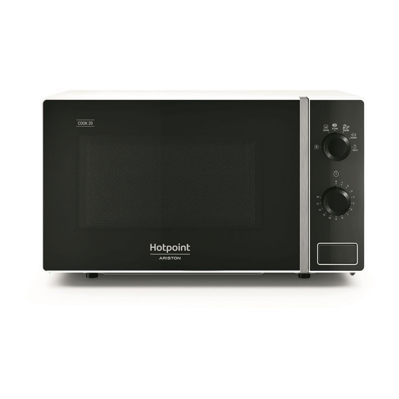 Micro-ondes posable - HOTPOINT - MWHA101W - Blanc - 700 W - 20 L - 45,2 x 36,5 x 26,2 cm