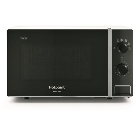 Micro-ondes posable - HOTPOINT - MWHA101W - Blanc - 700 W - 20 L - 45,2 x 36,5 x 26,2 cm