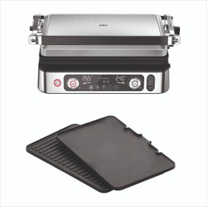 Multifunktionsgrill - BRAUN - Multi Grill 9 Pro - 2200 W - 3 Heizst...