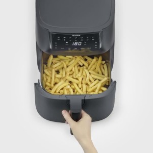 Friteuse sans huile SEVERIN - Airfryer FR2462 - Capacité 7L - 11 programmes - 1700W