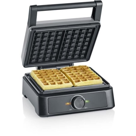 SEVERIN Waffeleisen - WA2125 - Antihaft-Keramikbeschichtung - 1600W