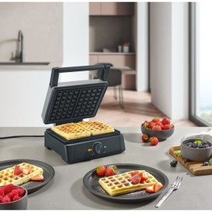 SEVERIN Waffeleisen - WA2125 - Antihaft-Keramikbeschichtung - 1600W