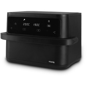 Friteuse sans huile HKoeNIG - FRY960 - Capacité 10L convertible 2 x 5L - 8 programmes de cuisson - 2400W