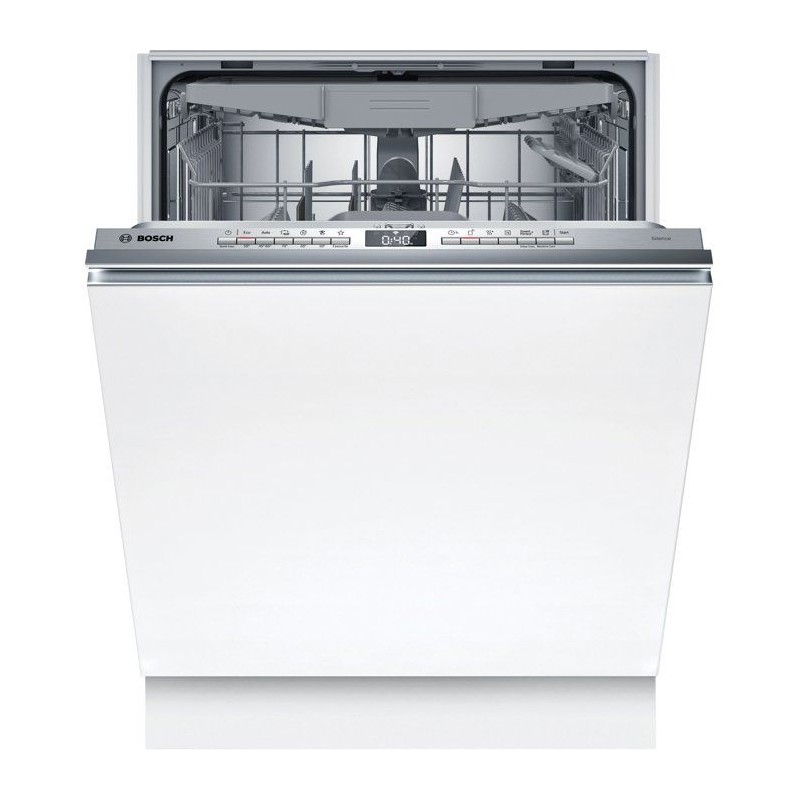Lave-vaisselle tout intégrable BOSCH SBV4HVX14E SER4 - 14 couverts - Induction - L60cm - Grande hauteur - 46dB - Classe C